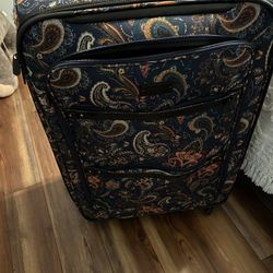 Suitcase-Jessica Simpson Rolling Luggage