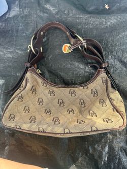 Dooney & Bourke Signature Monogram Hobo Bag