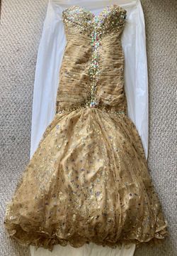 Gold Prom Dress