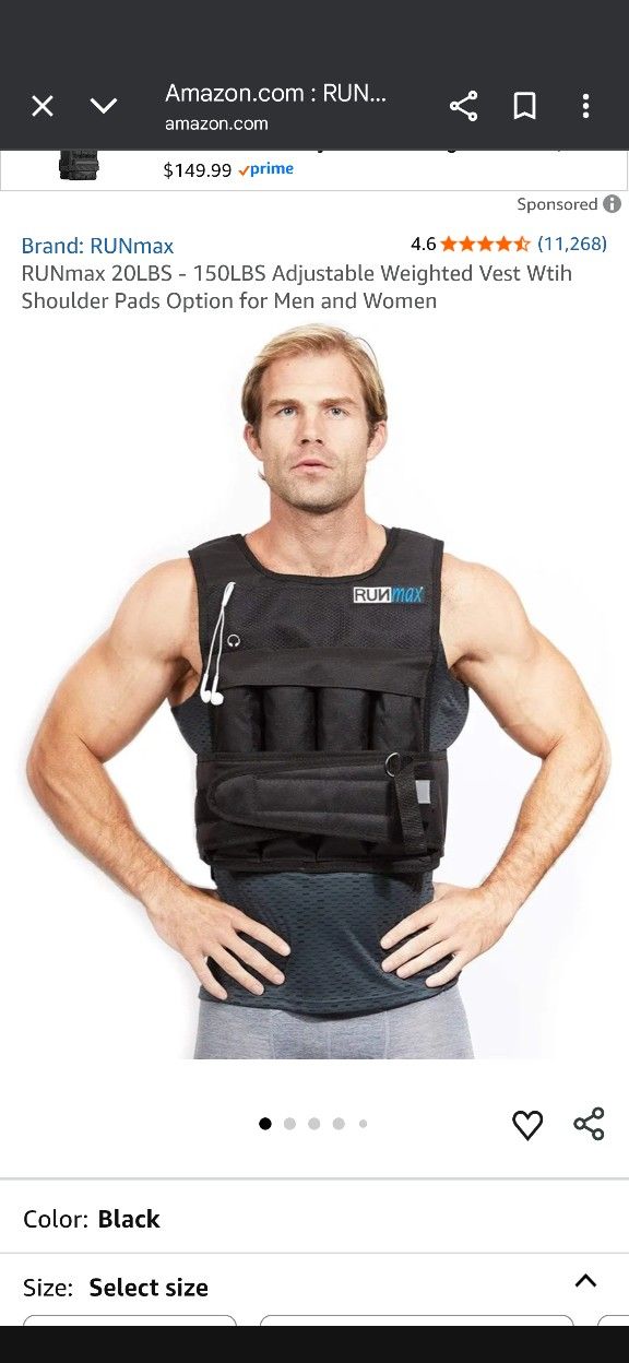 Run max  Exercise Weighted Belt