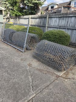 Chain Link Fence And Gates