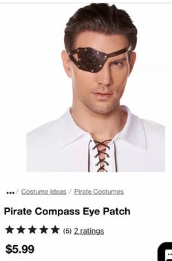 Halloween costume pirate eye