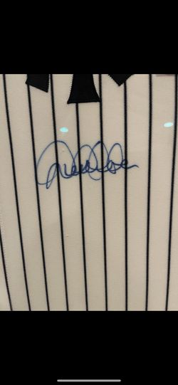 Derek Jeter Autographed Jersey