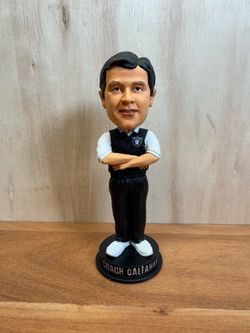 NFL Coaches Club Oakland Raiders Coach Bill Callahan Bobblehead Forever Collectibles!