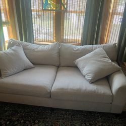 Feather Down Filled Couch- 86x43x35