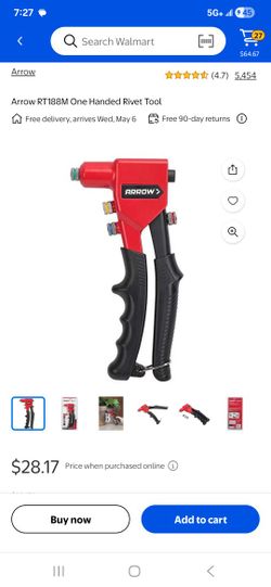 Arrow RT188M One Handed Rivet Tool