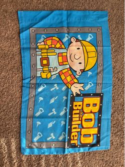 Vintage 2001 Bob the builder pillow case good condition