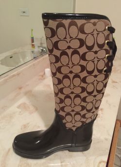 Coach Rainboots
