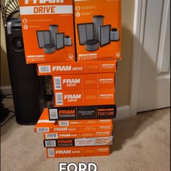 FRAM/ PUROLATOR AIR FILTERS/ CABIN FILTERS  FORD VEHICLES