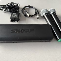 Shure BLX288/PG58-H10 (Black and Green)