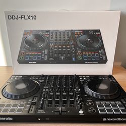 Pioneer DJ DDJ FLX 10 4-Deck DJ Controller