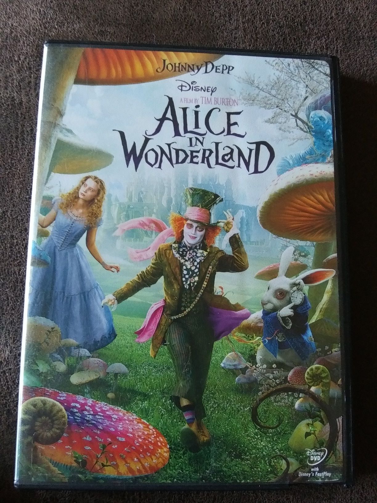 Disney Alice in Wonderland DVD ($2)