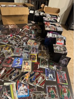 Really big lot of sport cards
