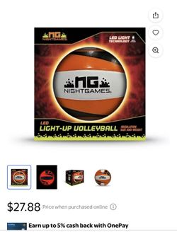 New light up Volleyball