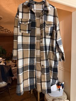 Black tan jacket