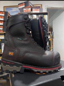 WORK BOOTS // TIMBERLAND PRO // BOONDOCK// WATERPROOF //COMPOSITE TOE//1000g Insulated // 