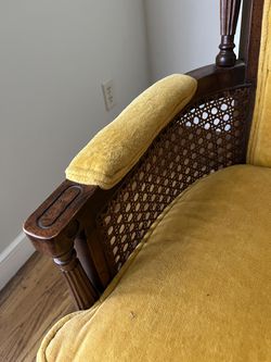 Vintage library chair Thumbnail