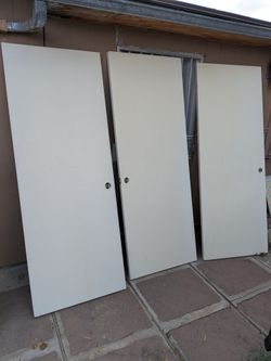 White doors