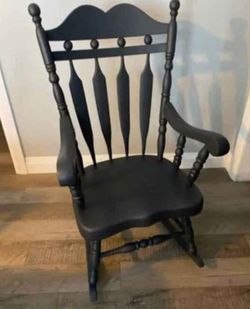 Solid wood, large rocking chair