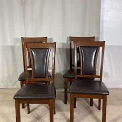 Standard Height Dining Chairs (4)