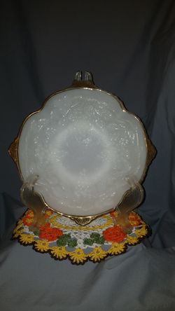 Vintage milk glass