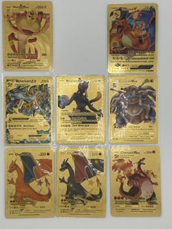 Gold Pokemon Cards 