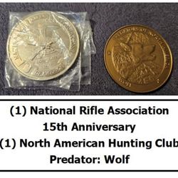 Vintage Commemorative Coins - Never Displayed
