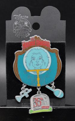 Disney DLR Madame Leota Haunted Mansion 35th Anniversary Dangle LE 2000 Pin (C9)