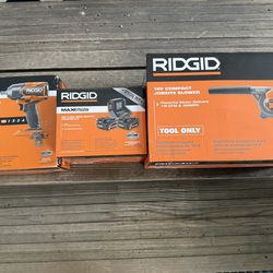 Rigid Power Tools And Batteries