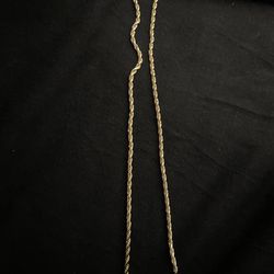 14k gold rope chain