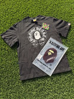 BAPE x Chrome Hearts Graphic T-Shirt Medium