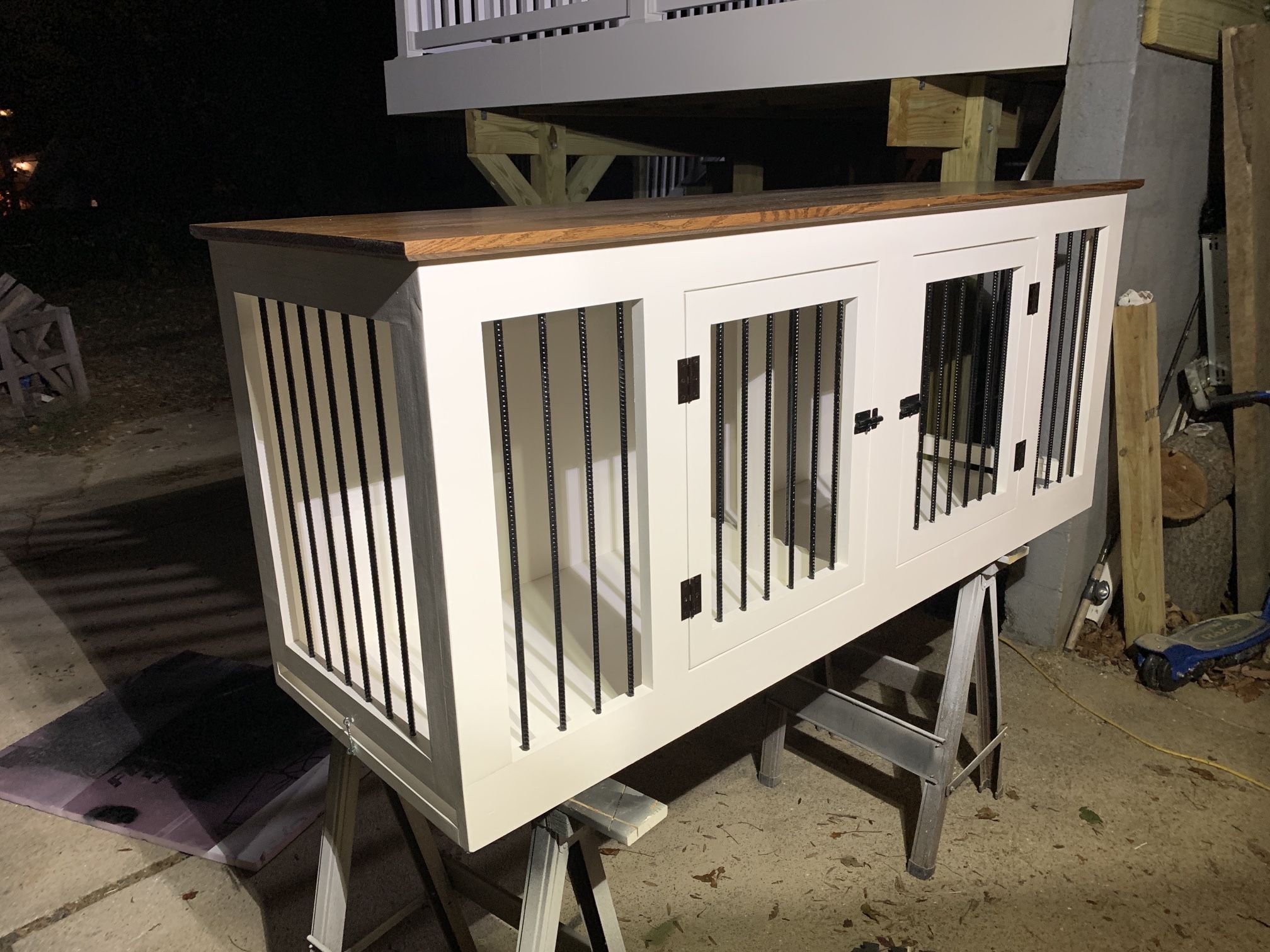 Custom made dog crates