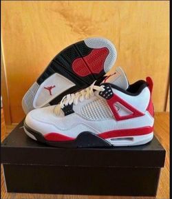 Air Jordan 4 Retro Red Cement DH6927-161 Size 11 Brand New