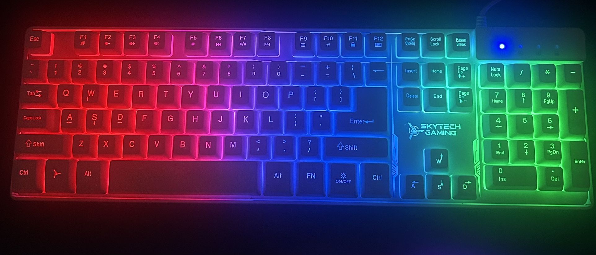 NEW Skytech Gaming Keyboard Light Up K-1000