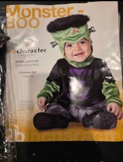 Frankenstein Monster-Boo Medium (12-18 month) Costume