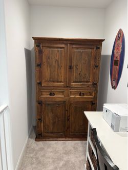 Solid Wood Armoire