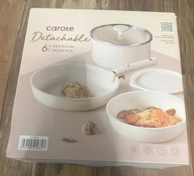 NEW 6pc NON STICK POT SET