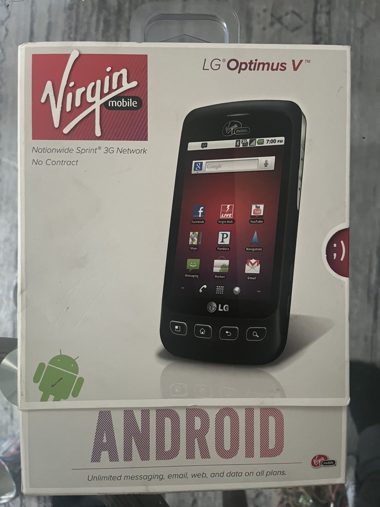 LG Optimus V™ Virgin Mobile brand new in the box 