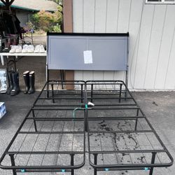 Bed Frame And Backboard 