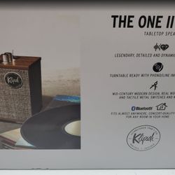 Klipsch One II Phono - All in one Stereo System for Streaming or Analog Connections
