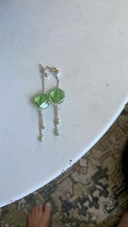 Sterling Silver Crystal Earrings