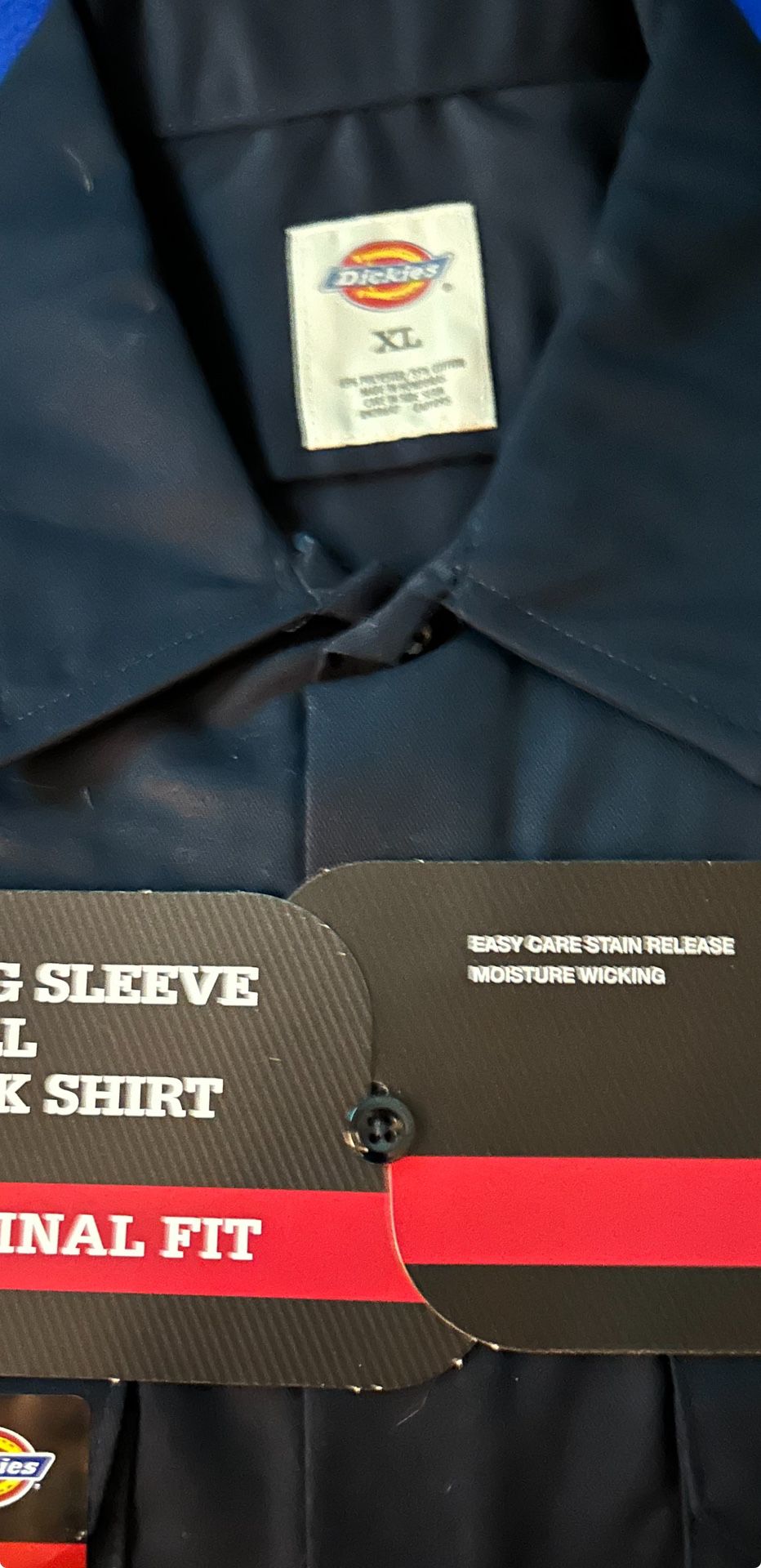 2 Men’s Long Sleeve dickies work shirt 