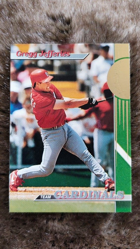 Gregg Jefferies 1993 Topps Baseball Card #12