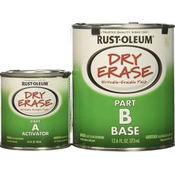 Rustoleum Dry Erase Paint & Finish 