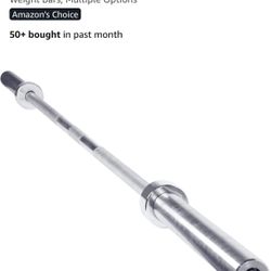 CAP Olympic Barbell – Solid Steel Weight Bar (Great Condition)