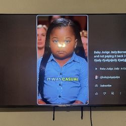 58" Flat Screen  Hisense - Roku TV