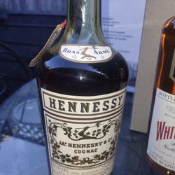 VINTAGE Unopened Bottle Of Hennessy 