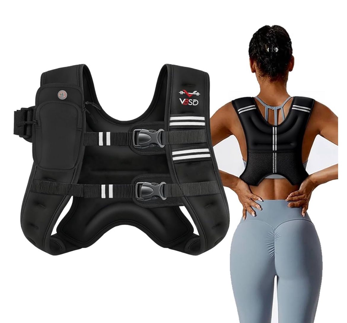 Weighted Vest Up To 16lbs