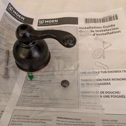 New Moen Tub/Shower Handle In Bronze