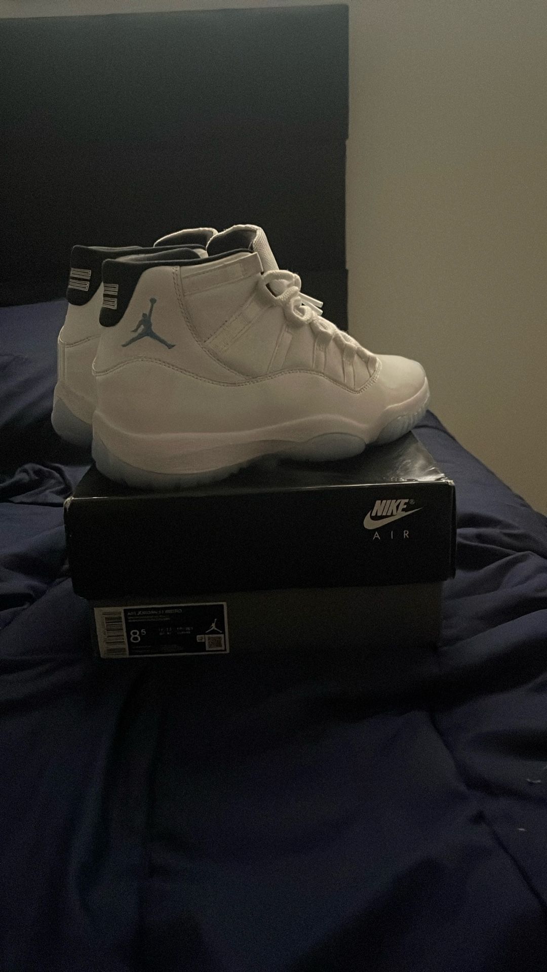 Legend, Blues Jordan 11s Size 8.5